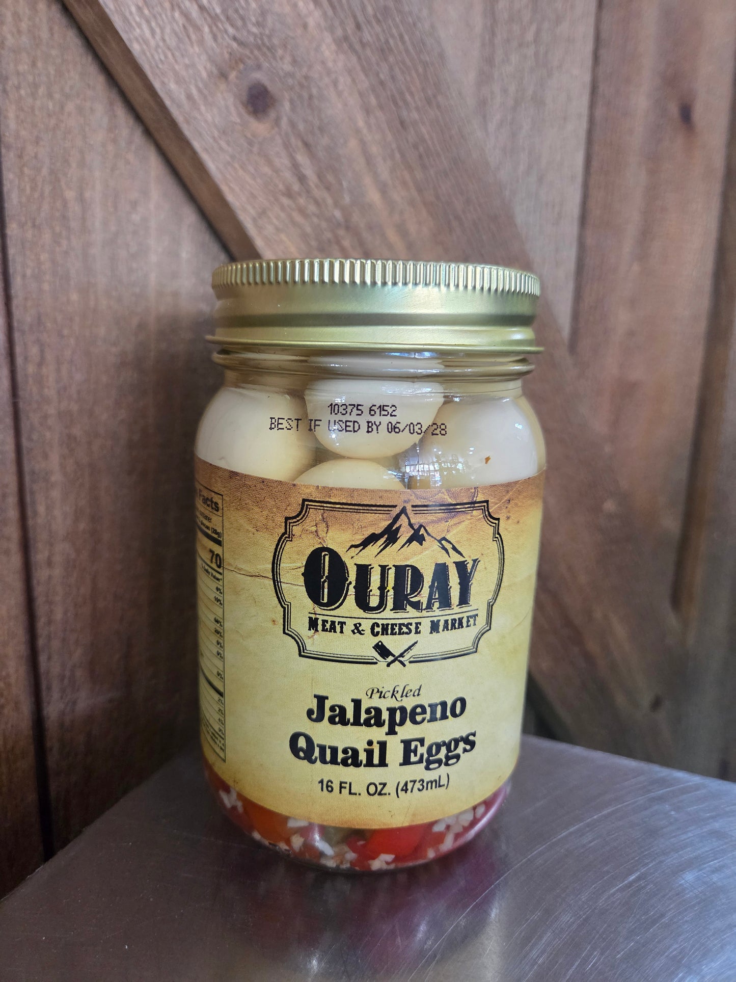 Quail Eggs Jalapeno
