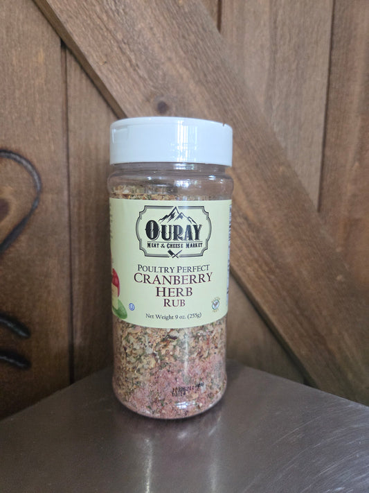 Cranberry Herb Rub