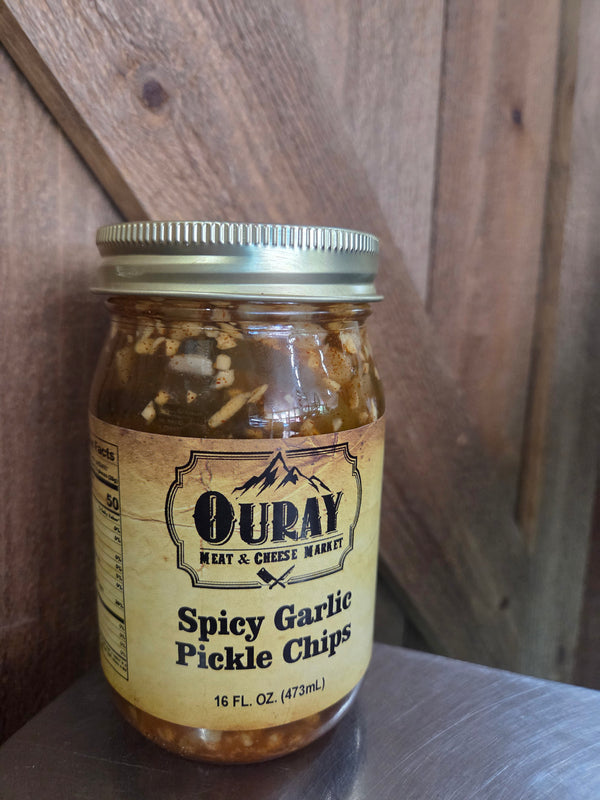 Pickles Spicy Garlic Dill Pickle Chips
