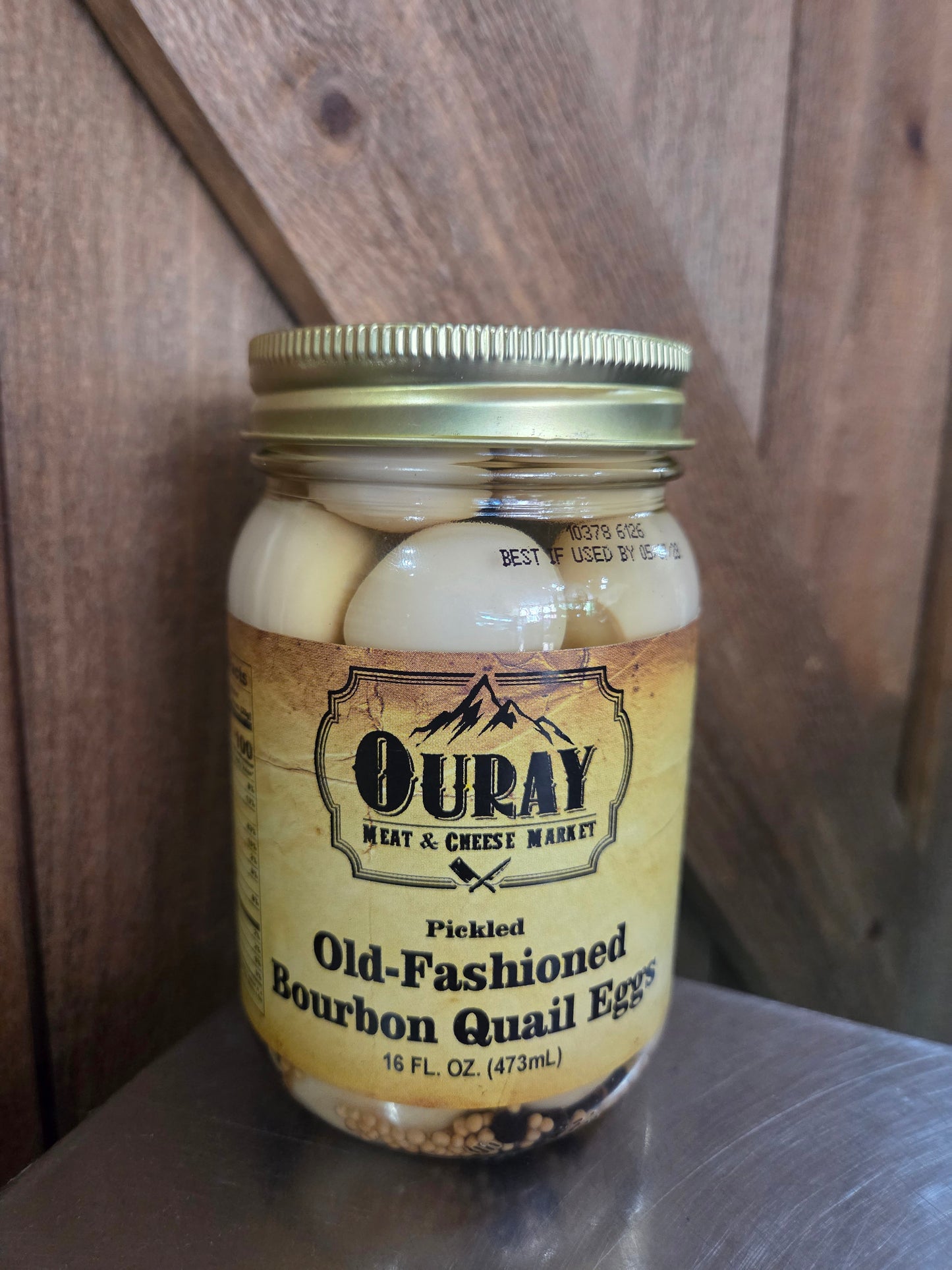 Quail Eggs Old-fashioned Bourbon