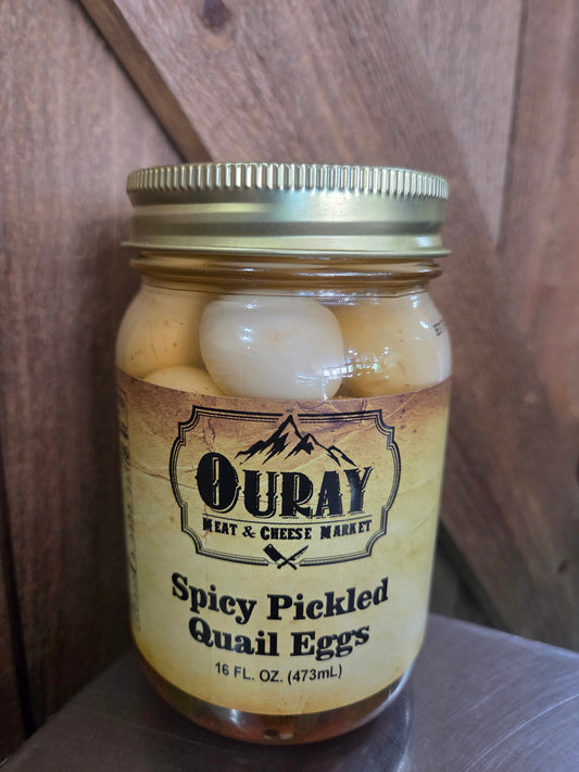Quail Eggs Spicy Pickled
